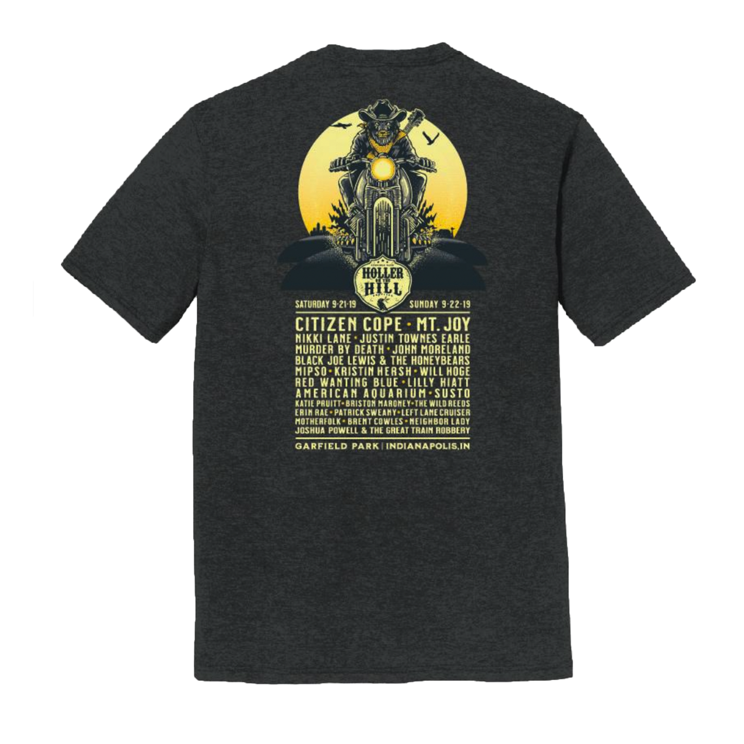 Holler On The Hill MotoWolf Color Lineup T-Shirt