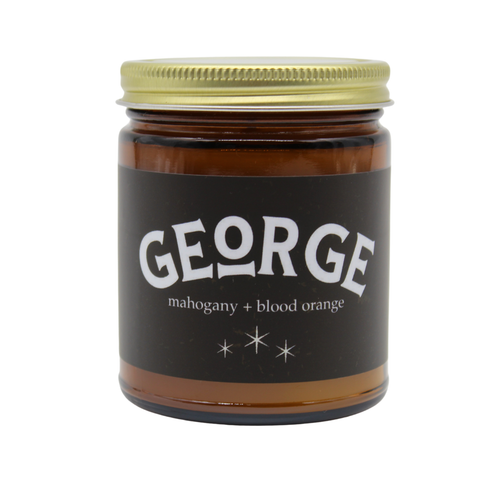 GEORGE ┃Mahogany + Blood Orange Candle - 9oz