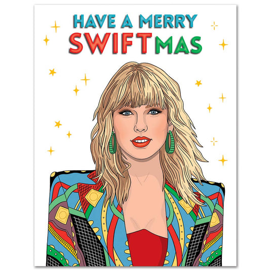 Taylor Merry Swift-mas - Holiday Greeting Card