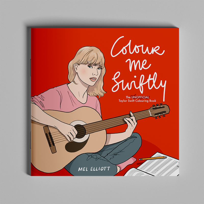 Load image into Gallery viewer, Colour Me Swiftly - Unofficial Taylor Swift Coloring Book
