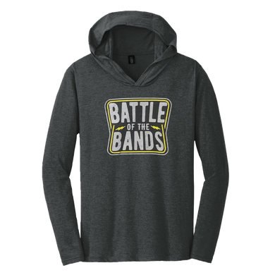 Battle of the Bands Lineup Long Sleeved T-Shirt w/ Hood - Black