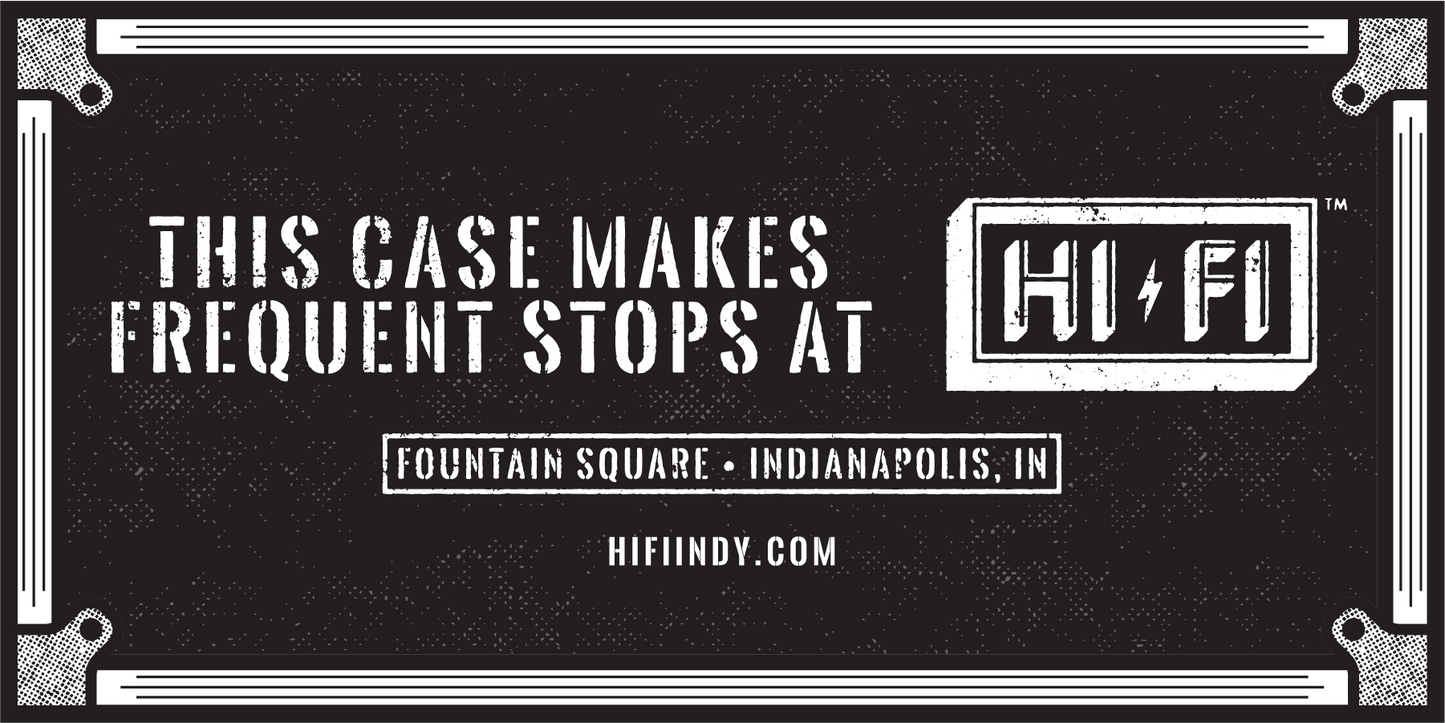 HI-FI Road Case Sticker