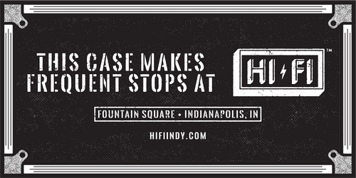 HI-FI Road Case Sticker