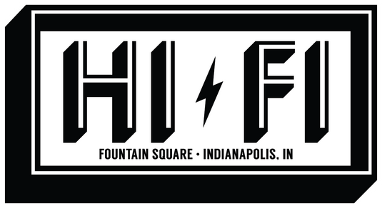 HI-FI Logo Sticker