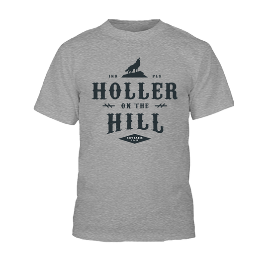 Holler On The Hill Wolf Lineup T-Shirt 2018