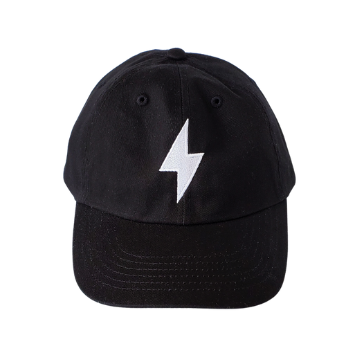 HI-FI Lightning Bolt Dad Hat - Black