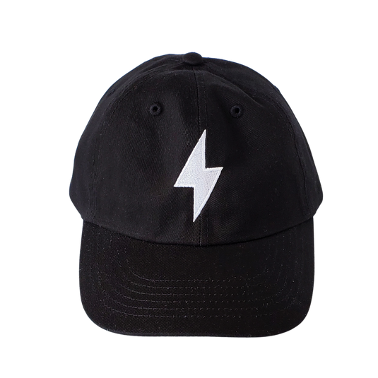 HI-FI Lightning Bolt Dad Hat - Black