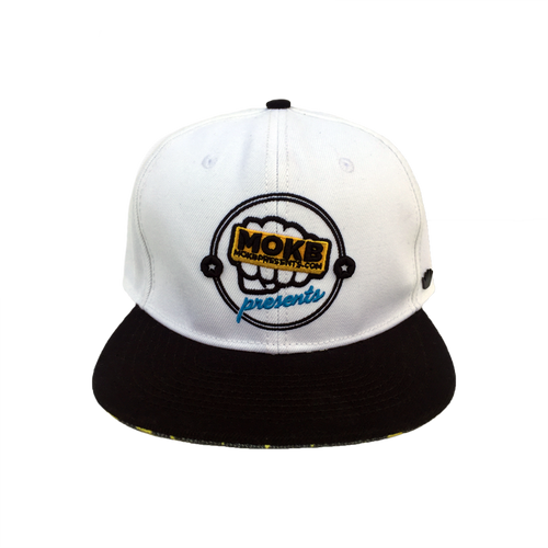 MOKB Presents x No Bad Ideas Snapback Hat - White
