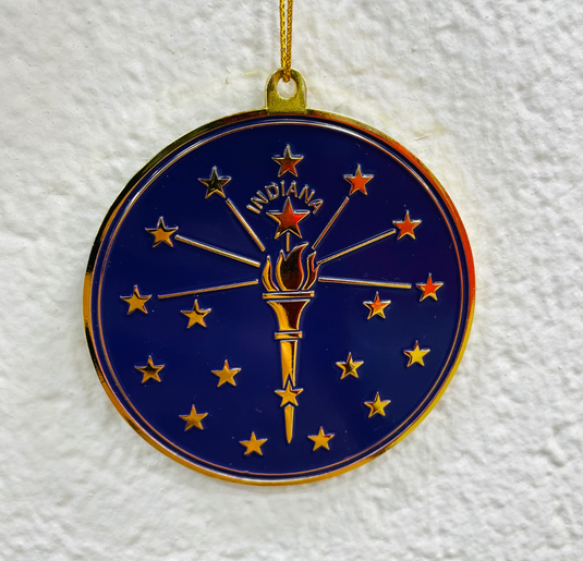 Torch and Stars Ornament by USI
