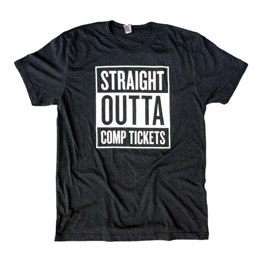 HI-FI Straight Outta Comp Tickets T-Shirt - Black