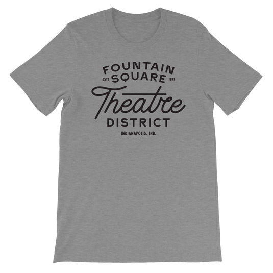 Fountain Square Theatre District T-Shirt - Gray