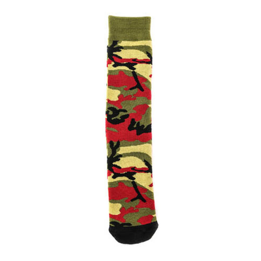 No Bad Ideas Rasta Cammo Boot Socks