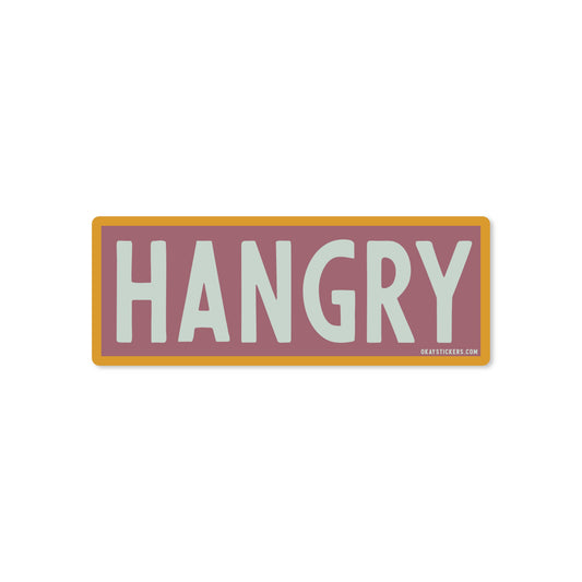 Hangry Sticker