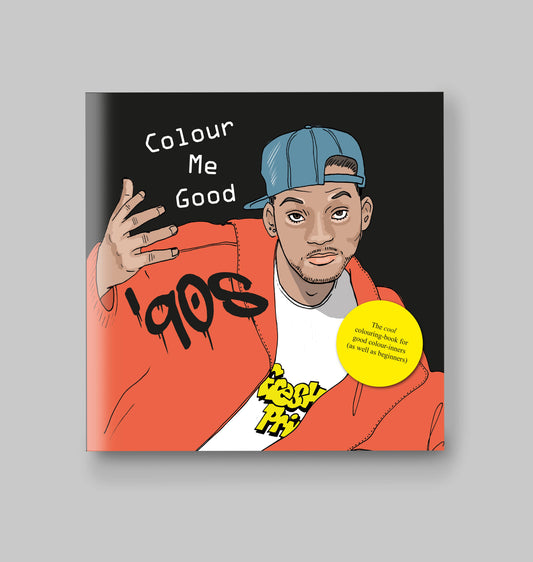 Colour Me Good '90s Coloring Book