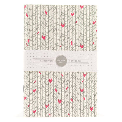 Chevron Large Notebook: Dot Page Notebook