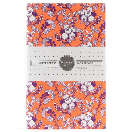 Forest Foraging Series: Saskatoon Berry Pocket Notebook: Dot Pages
