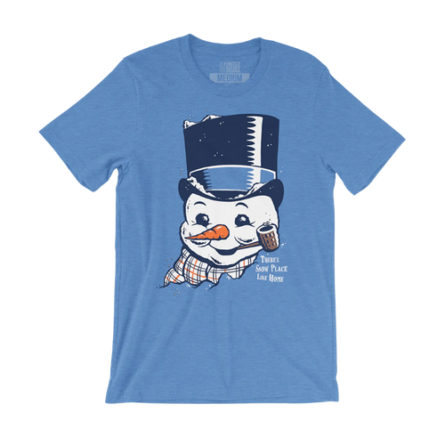 Snow Place Like Home Indiana Holiday T-Shirt